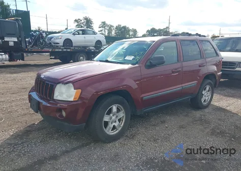 2007 Jeep Grand Cherokee Laredo из США, поврежденный, VIN 1J8GR48K57C524442